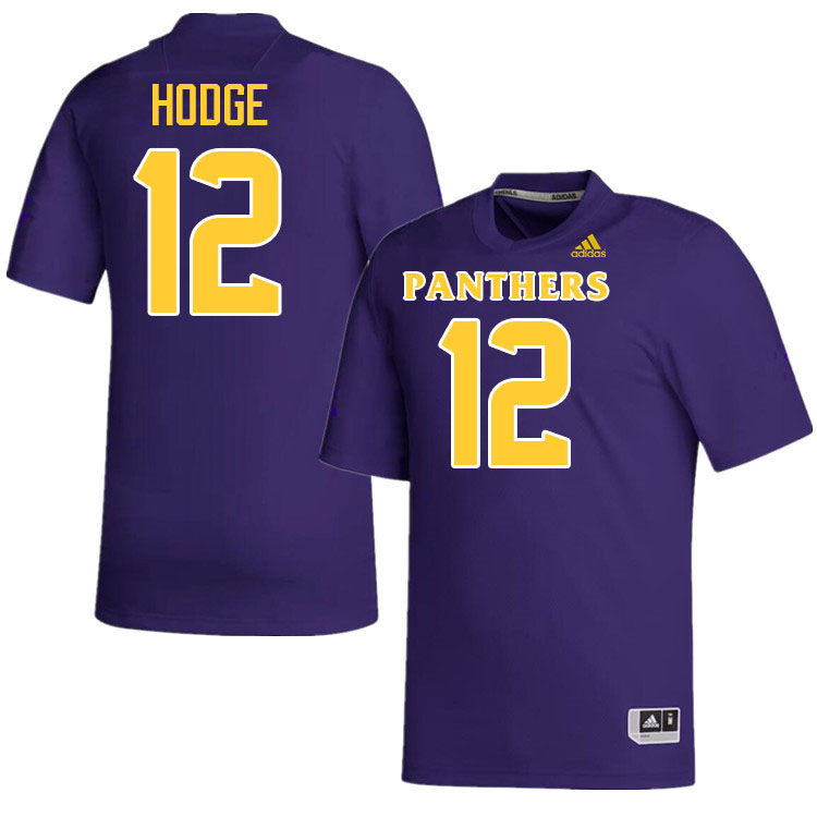 Prairie View A&M Panthers #12 KhaDarel Hodge College Football Jerseys,Uniforms Stitched-Purple